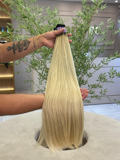 Cabelo Liso Brasileiro - Loiro 70 cm (100g)