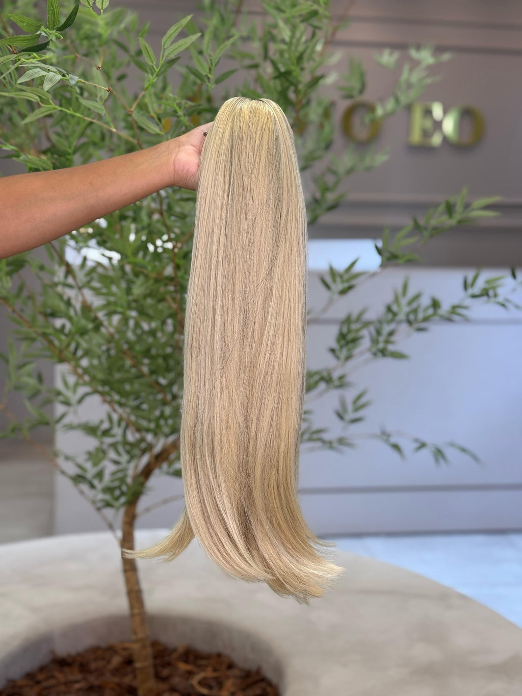Cabelo Liso Brasileiro - Loiro 60 cm (100g)
