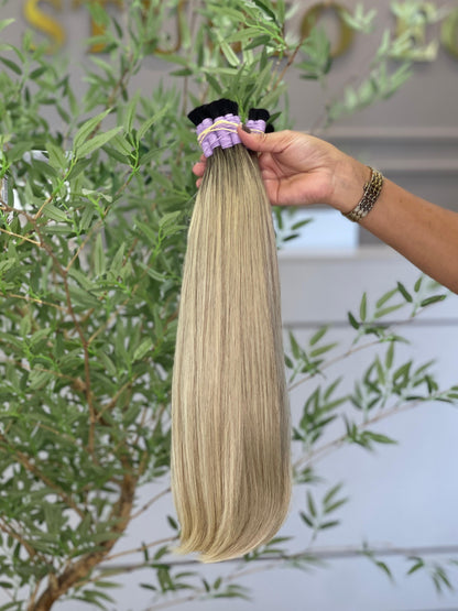 Cabelo Liso Brasileiro - Loiro 50 cm (100g)