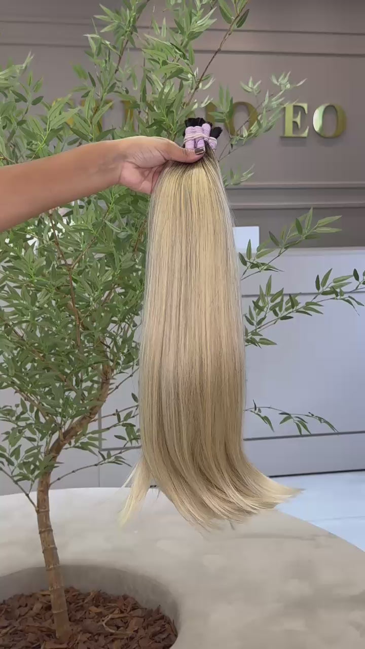 Cabelo Liso Brasileiro - Loiro 60 cm (100g)