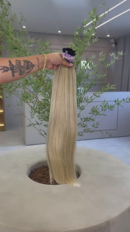 Cabelo Liso Brasileiro - Loiro 70 cm (100g)